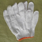 Перчатки рабочие х/б, класс вязки 10, вес 30 гр, 3-х нитка, Производство Китай, оптом и в розницу со склада в алматы  Перчатки х/б 10 класс  Китай  50  пара  \