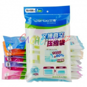 Вакуумный пакет для хранения сезонных вещей, подушек и одеял.
Поместив вещи в плотный вакуумный пакет вы закрываете его и через специальный клапан с помощью обычного пылесоса отсасываете воздух тем самым значительно уменьшая его объем.  100*70 см  Пакеты для вакуумной упаковки вещей  950  Шт  Вакуумные пакеты, вакуумный упаковщик для одежды и продуктов Слонёнок.kz  Интернет - магазин