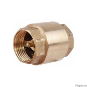 Продам Ду15ру16
Ду20ру16
Ду25ру16
Ду32ру16
Ду40ру16
Ду50ру16    Клапан обратный муфтовый (латунный)  1250  тг  Строительные материалы КазСтрой ИП