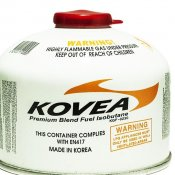Резьбовой газовый баллон 230 гр. Kovea SCREW TYPE GAS .Газовый картридж. Газовый баллон Kovea KGF-0230 наполнен высокопроизводительной газовой изопропановой смесью составом: Изобутан 72%, Пропан 22%, Бутан 6%.  230 гр.  Резьбовой газовый баллон  1790  шт.  Kovea SCREW TYPE GAS  Газовые баллоны бытовые и газовые баллоны для авто. Продажа, доставка и заправка газовых баллонов. VPROK.kz Интернет - магазин