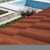 Профиль Milano Самый популярный профиль среди наших клиентов. Его Средиземноморский стиль создан для тех кто строит свою мечту. Относительно небольшой вес и прочное соединение листов между собой, создает дополнительную надежность кровли.    Композитная черепица GERARD профиль Milano  8200  м2  Прочее Das erste Haus ТОО