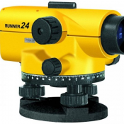 Прокат Оптический нивелир Leica Runner 20  Точность на 1 км двойного хода 2.5 mm  2.0 mm
Увеличение трубы 20x  24x
Наименьшее расстояние визирования 0.8 m
Диапазон углов наклона ±15\'
Точность компенсатора 0.5\