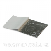 Сусальное золото  Цвет - белое золото  4х14см, 25 листов  300  Доставка платная  договорная  лист  Reminails Интернет - магазин