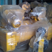 Тельферы  Тельфер 10-12м Россия.Канатные тельферы Россия любой грузоподъемности!В наличии 0,25-16т.А так же гидротолкатели,командоконтроллеры,эл.двигатели,крюковые подвески на кран,крановые колеса,мостовые краны и прочее.  1  2500000  Доставка платная    шт  Россия  Лебёдки, тали, блоки, полиспаты, тельферы, траверсы Редуктор Таль Плюс ТОО