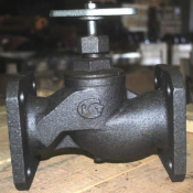 Запорный фланцевый чугунный м-м РСТ  Ду25 Ру16  Вентиль 15кч19п  2605  Доставка платная    шт  РФ  БМ Снаб ТОО