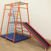 ДСК металлические Теремок с площадкой  Высота: 170 см.
Длина: 127 см.
Ширина: 120 см.
Диаметр перекладин: 25 мм.
Профиль стоек: 30х30 мм.
Ширина рукохода: 50 см.
Гладиаторская сетка шнур: 8 мм.
Допустимая нагрузка: 100 кг
 
Комплектация ДСК:
 
ТЕРЕМОК
Канат 150 см
Кольца
Горка  Детский спортивный комплекс  Россия  77900  Доставка платная  В Алматы доставка 4000тг, Астана 3000тг По другим городам практически так же.  шт.  Спортивный комплекс для дома Кровати машины \