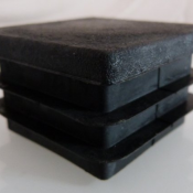 заглушка для профильной трубы 60х60мм  цвет черный  внутренняя заглушка  82      штука  Прочее zaglushki09 ИП