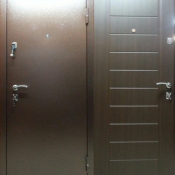 Престиж эконом  Утепленная входная дверь. Наружное полимерное покрытие, внутренняя панель -МДФ. Широкая цветовая гамма внутренней отделки.2 замка, 2 контура уплотнения. 3 теплошумоизоляционных слоя.  800*2000 мм, 860*2050 мм  64500  Доставка платная    шт.  СТАЛЛИНГ, Казахстан  Сталлинг ИП