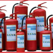 Огнетушитель  Огнетушители порошковые разных размеров от ОП-1 до ОП-100. В наличии и на заказ. Подробнее по ценам в \