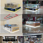 Разработка и изготовление торговых островков и оборудования  Более 13 лет опыта, 350+ успешно реализованных проектов, международные награды и десятки положительных отзывов.

Работаем в Алматы, по всему Казахстану и за его пределами – дистанционно и с выездами любой продолжительности.  1000  м.кв.  Разработка и изготовление торговых островков и оборудования  Дизайнеры интерьера, услуги дизайнеров VMVdesign ИП