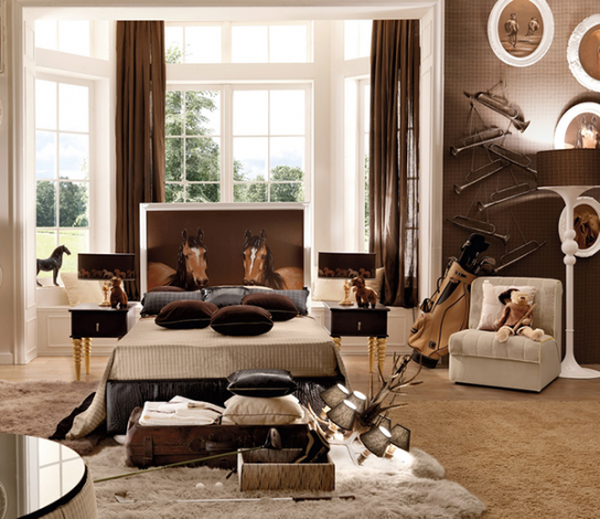 Спальня не в английском стиле, но для настоящих англичан