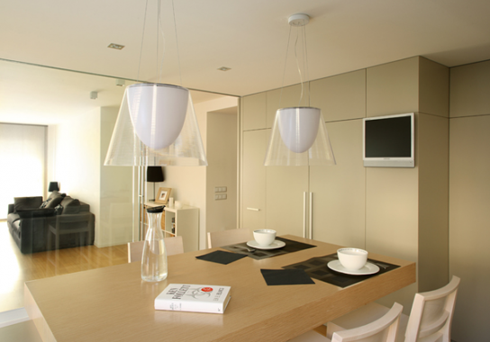 Квартира - студия в духе минимализм