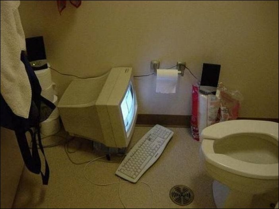 Туалет геймера