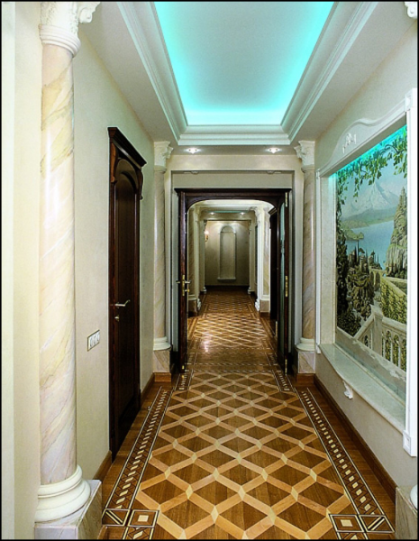 Художественный паркет - настоящее искусство отделки пола!